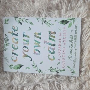 Create Your Own Calm Journal - Green and White